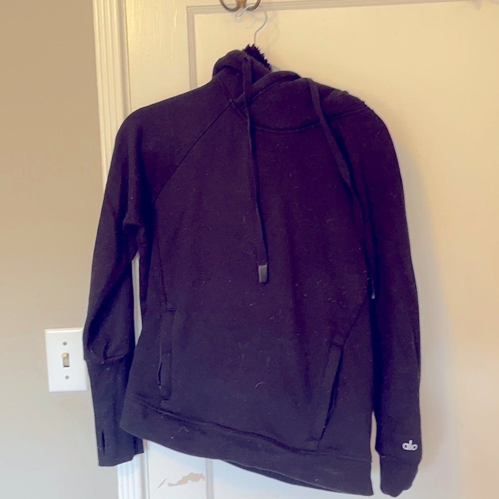 Alo Frost lined sleeve pristine hoodie